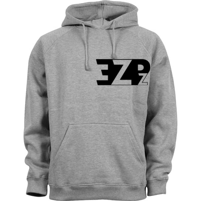 Image of Gray EzPz Logo Hoodie