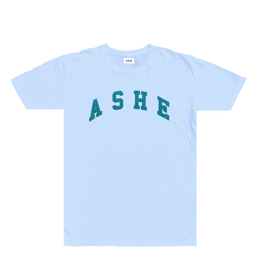 Image of ARCH TEE IN WHITE/FOREST