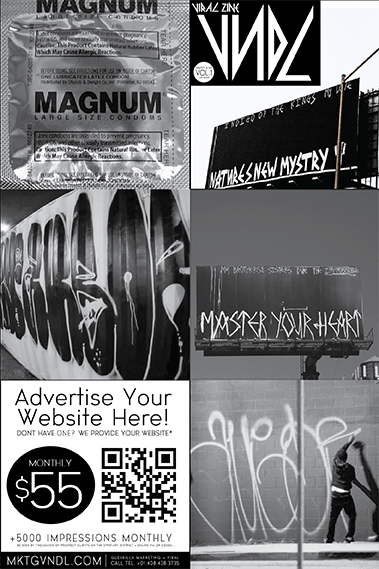 Image of guerrilla marketing experts 60000 Impressions las vegas strip/art district a QR code viral marketing