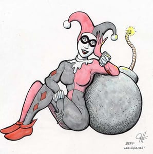 Image of Harley Quinn - Original Art