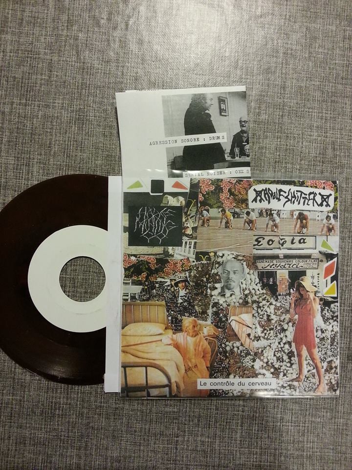 Image of C.36 Adolf Shitter / Hades Mining Co. split 7" vinyl