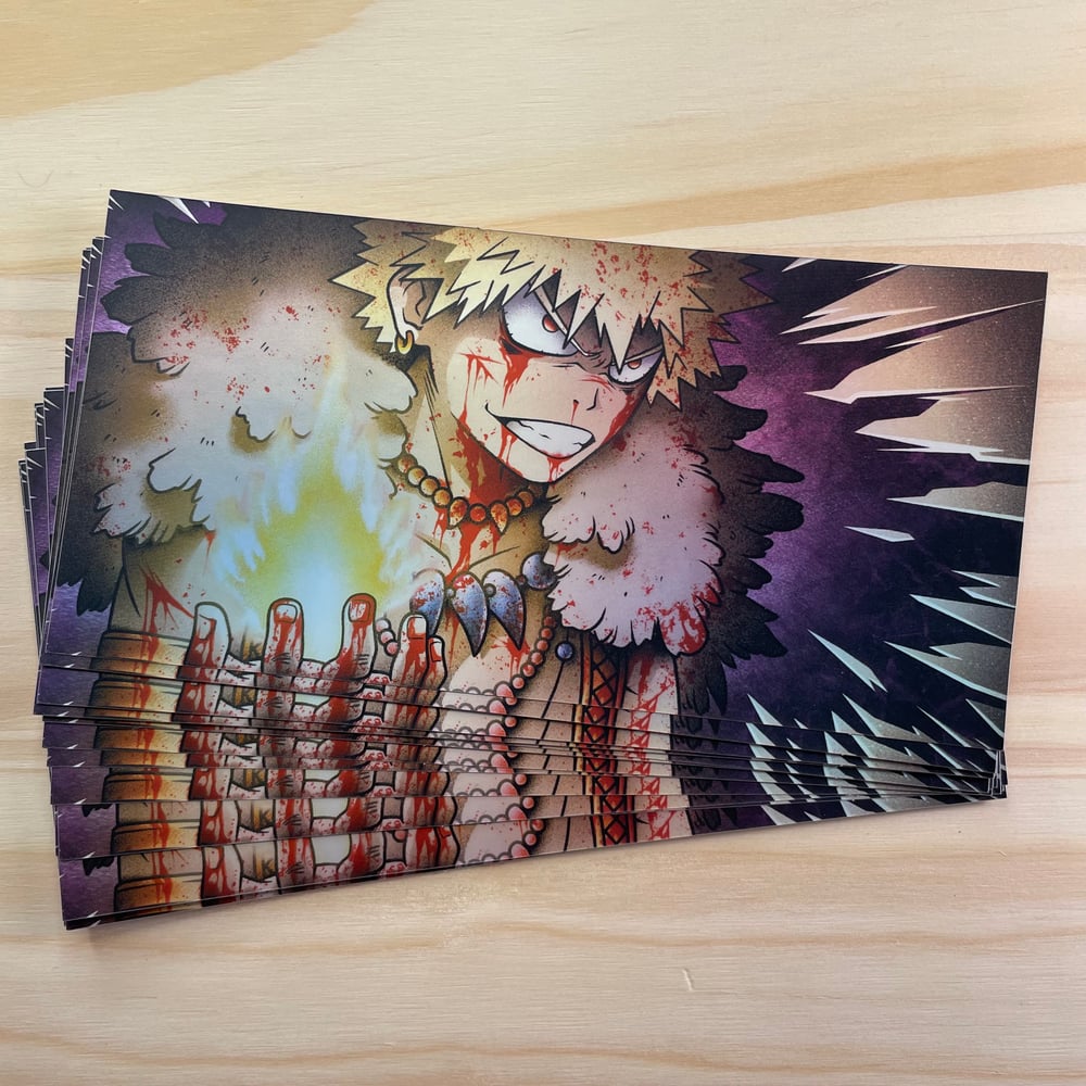 Image of BLOODY // BAKUGO *MATTE HOLO*