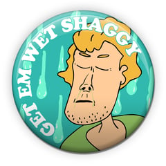 Get Em Wet Shaggy magnet - Sick Animation Shop