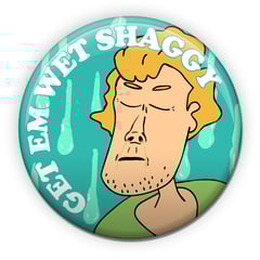 Get Em Wet Shaggy magnet - Sick Animation Shop