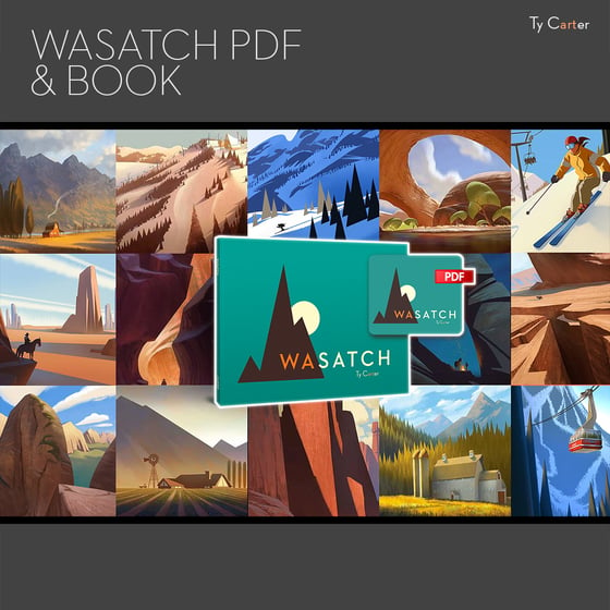 Image of Print + Digital Copy of Wasatch