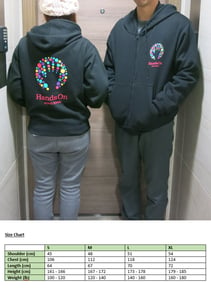 Image of HandsOn Hong Kong Zip Hoodie