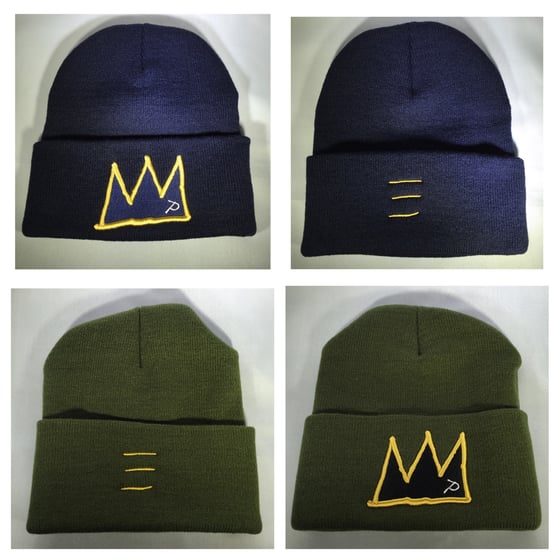 Image of "SPAsCuiEt" Crown Me IamUNUSUAL BEANIE