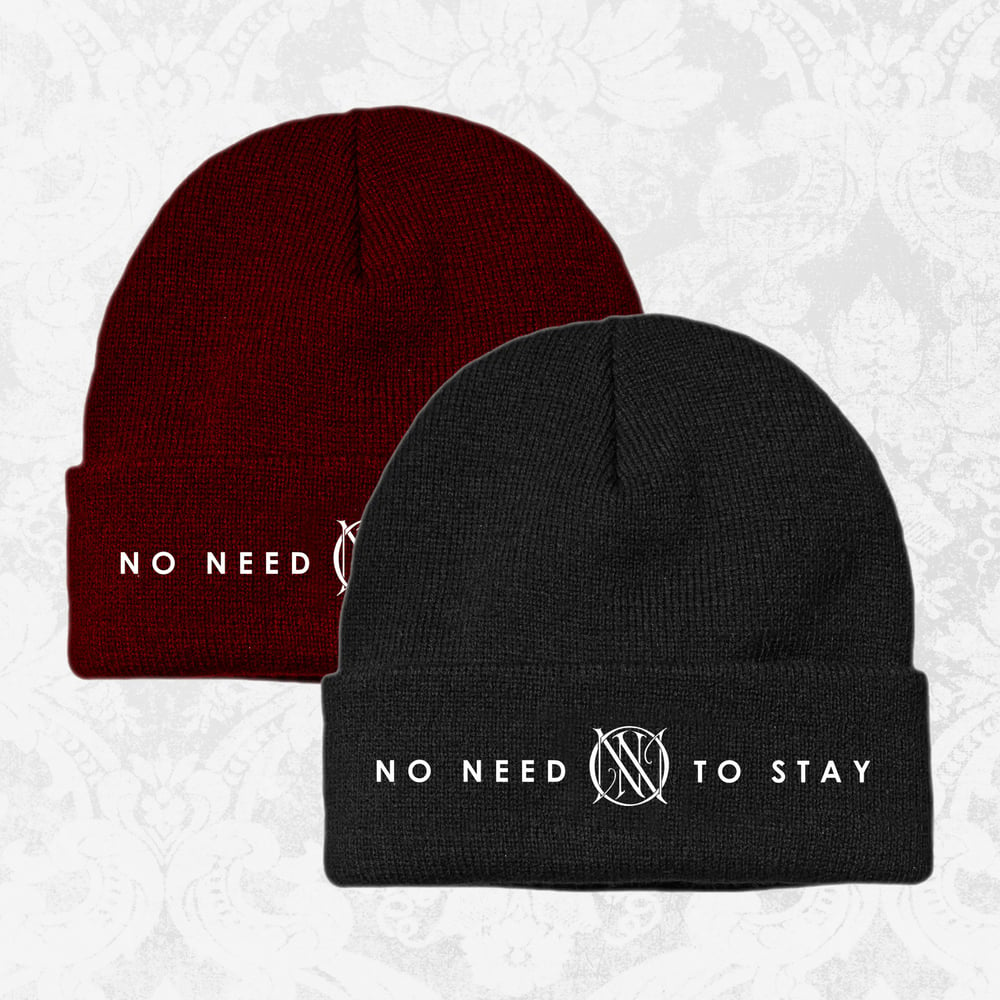 Image of Beanie (black/red)