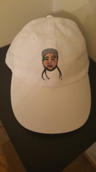 Image of WHITE ASAP YAMS BASEBALL CAP