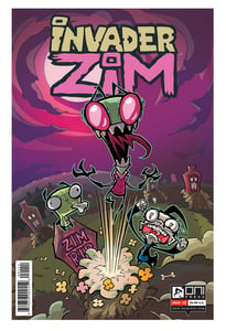 Image of INVADER ZIM signed back issues