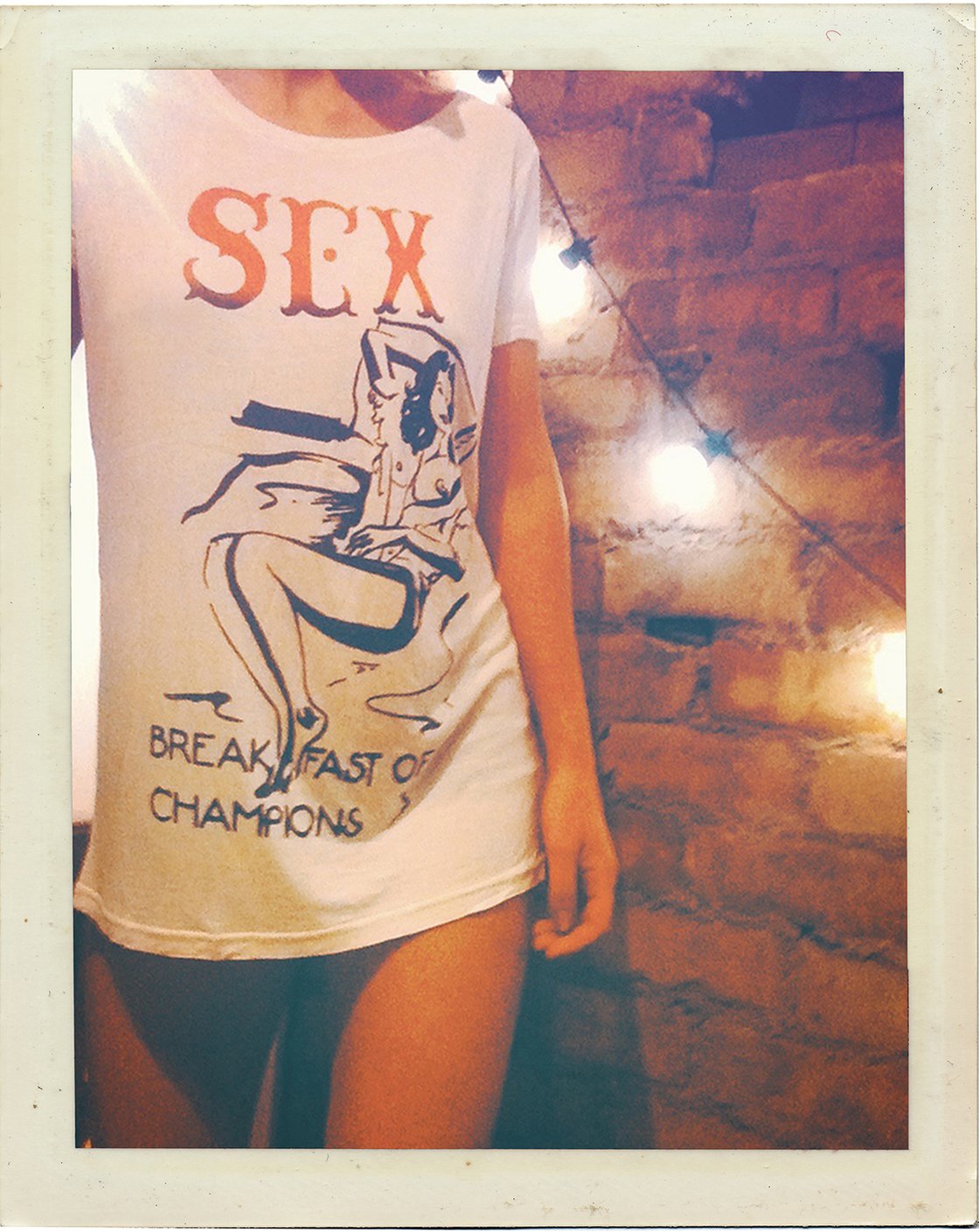 Image of SEX BREAKFAST OF CHAMPIONS NIGHT TEE