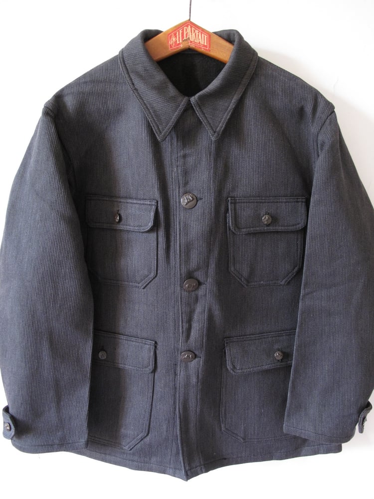 1930's Deadstock French Hunting Chore Jacket / Mon Bleu