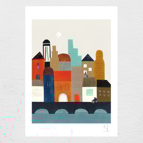 Image of Imaginary City Print