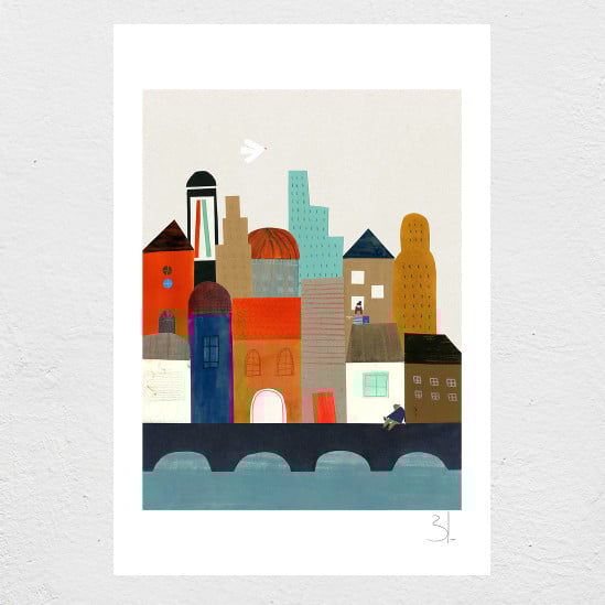 Image of Imaginary City Print