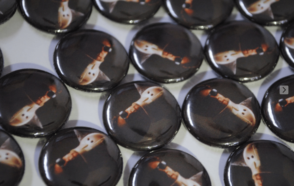 Image of Christopher Moltisanti Button