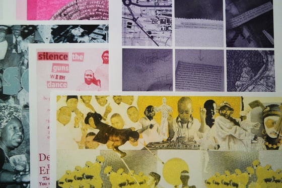 Image of From Africa to Future:  5 Risograph Prints, Limited Editions, 2015