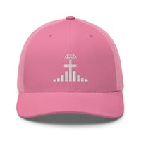 Image 4 of Connect To Christ Trucker Hat