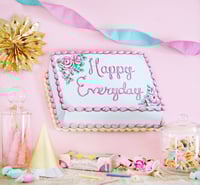 Image 3 of Happy Everyday sheet cake plaque