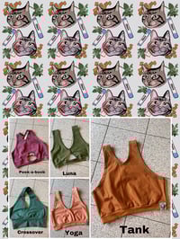 Image 1 of Bort & His Treats Bralettes & Daily Tanks