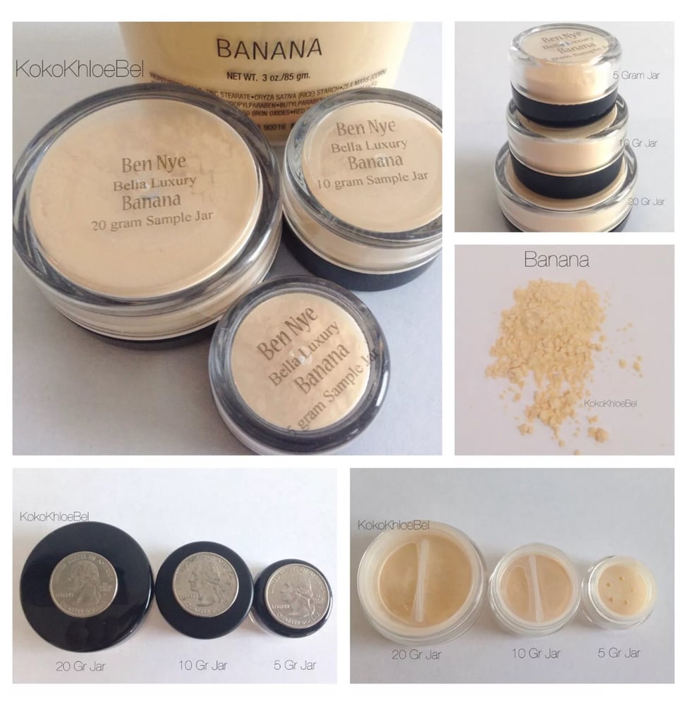 Image of Ben Nye Banana Powder Samples