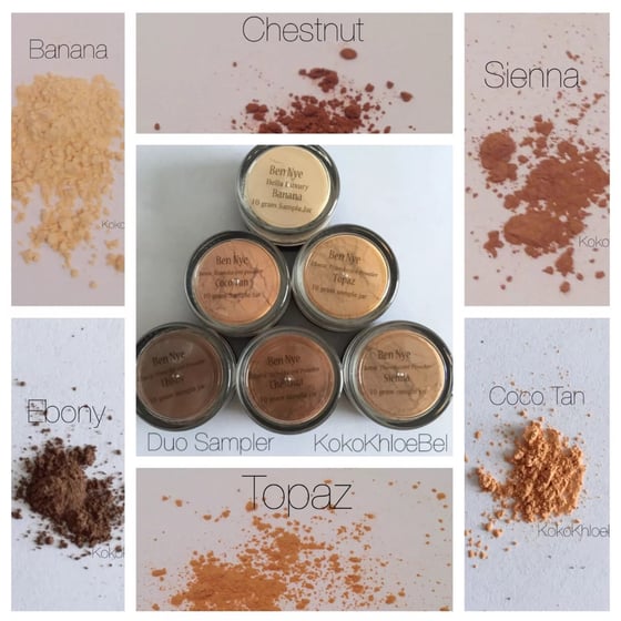 Image of Ben Nye Banana Powder + Contour Sample Set 10gr