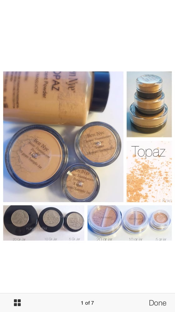 Image of Ben Nye Topaz Classic Translucent Powder Sample