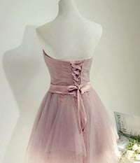 Image 2 of Adorable Short Tulle Handmade Formal Dresses, Homecoming Dresses, Mini Dresses