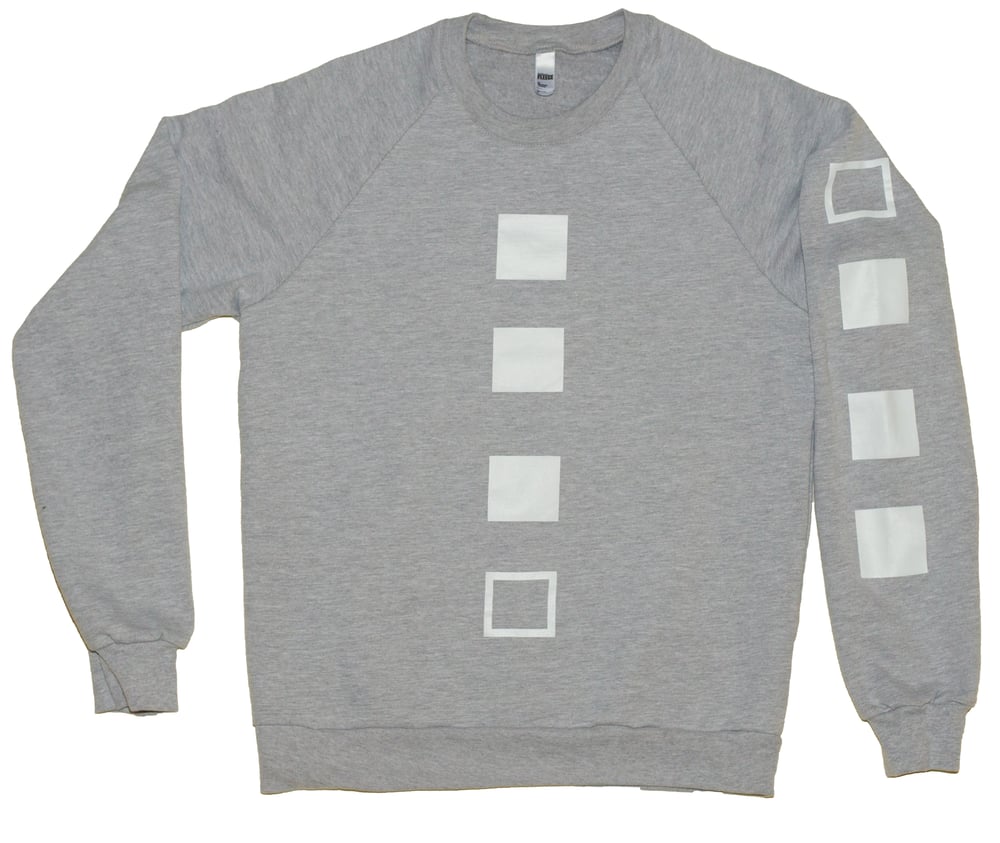 Image of Dead Squares Crew-neck (Grey) 