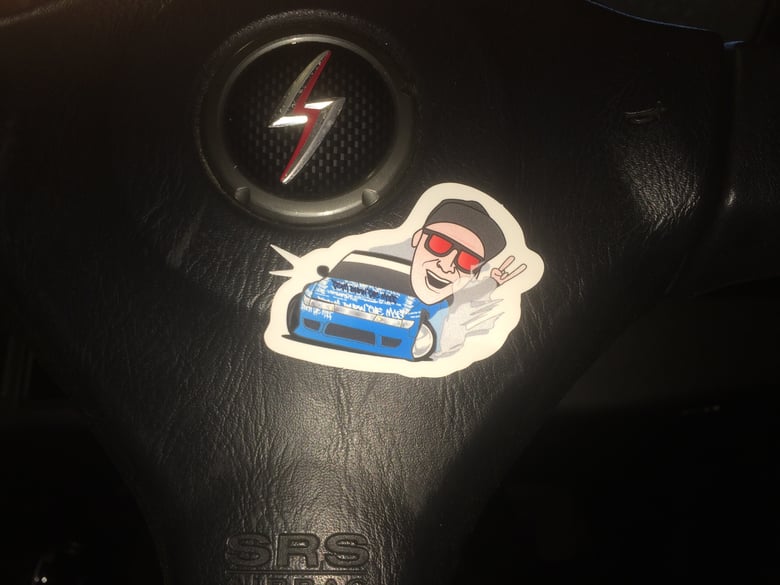 Image of 1"X1" Factory 83 Joe character sticker