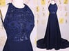 Beautiful Halter Lace Beaded Prom Dress 2016, Blue Prom Dresses, Prom Gowns