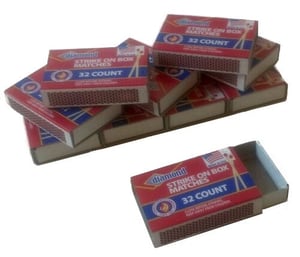 Image of 50 NEW EMPTY COMMERCIAL MATCHBOXES