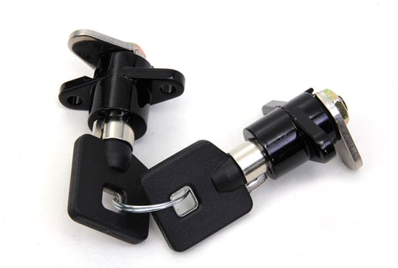 Image of Saddlebag Lock & Key Kit (Universal for Hard Saddlebags)