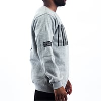 Image 3 of ‘Largelogo’ Crewneck (Grey)