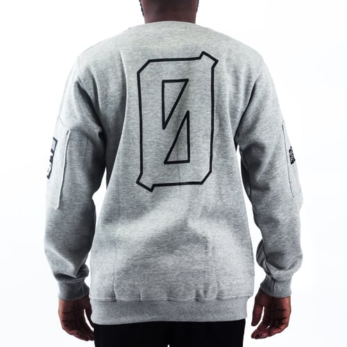 Image of ‘Largelogo’ Crewneck (Grey)