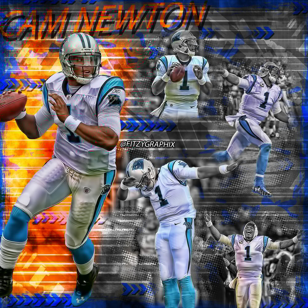 Image of Cam Newton PSD