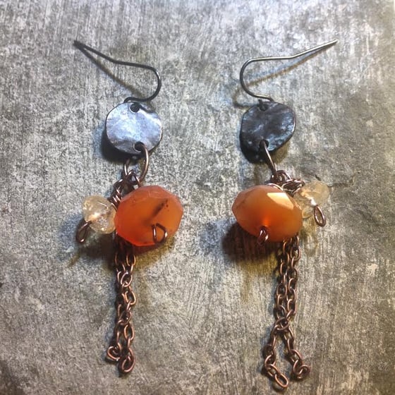 Image of Personal Power Success ~Copper and Carnelian and Citrine 