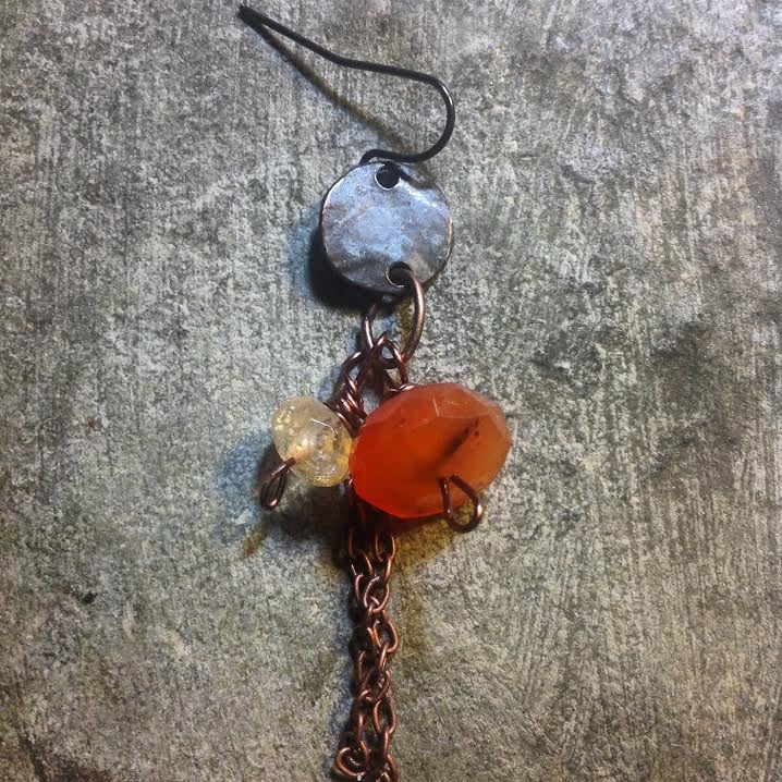 Image of Personal Power Success ~Copper and Carnelian and Citrine 