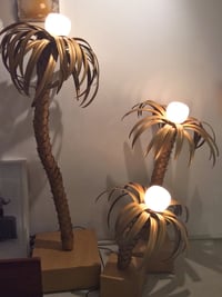 Image 2 of Palm Tree Lamps, 1970s