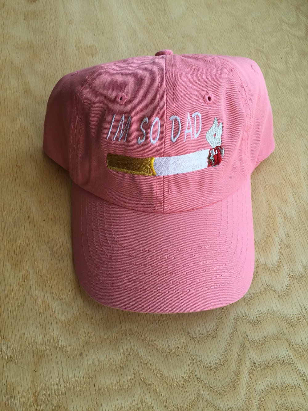 Image of Pink "Im So Dad" Hat