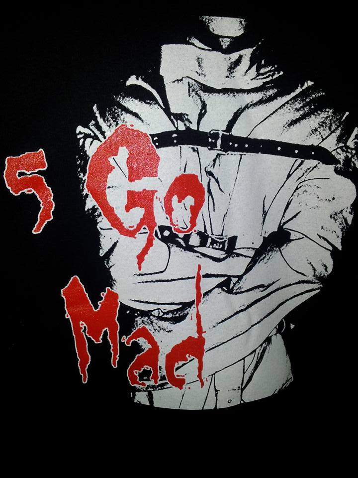 Image of 5 Go Mad T-shirt Ladies