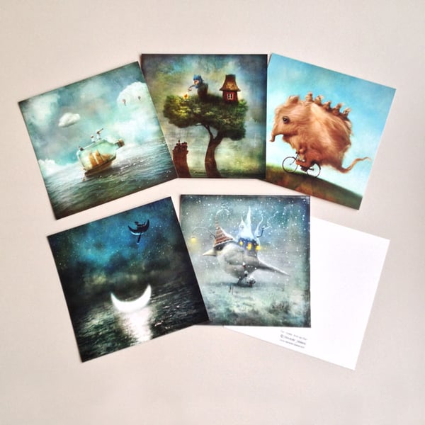 Set of Postcards nr:2 - Alexander Jansson Shop