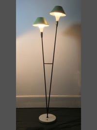 Image 1 of Italian Floor Lamp with Optional Shades, 1950s