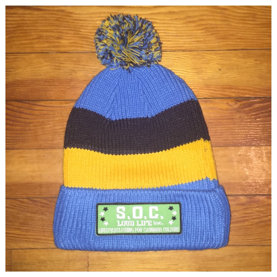 Image of S.O.C. LOUDLIFE PATCHWORK SKULLY (detachable)