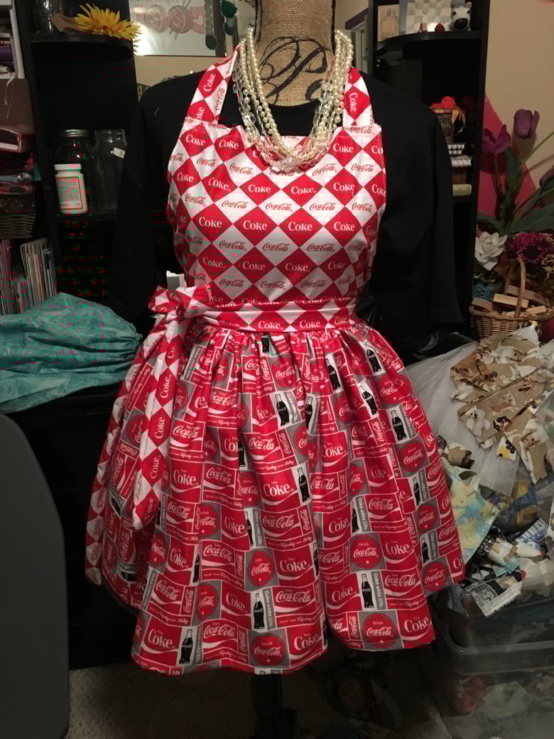 Image of Soda inspired apron