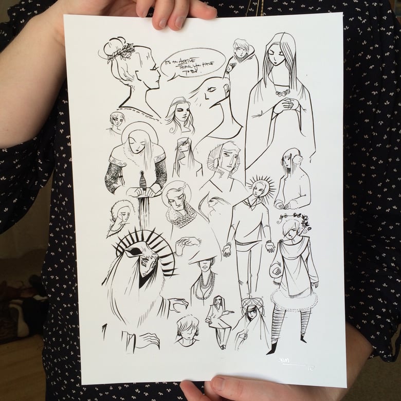 Image of Collected Sketches - Figure