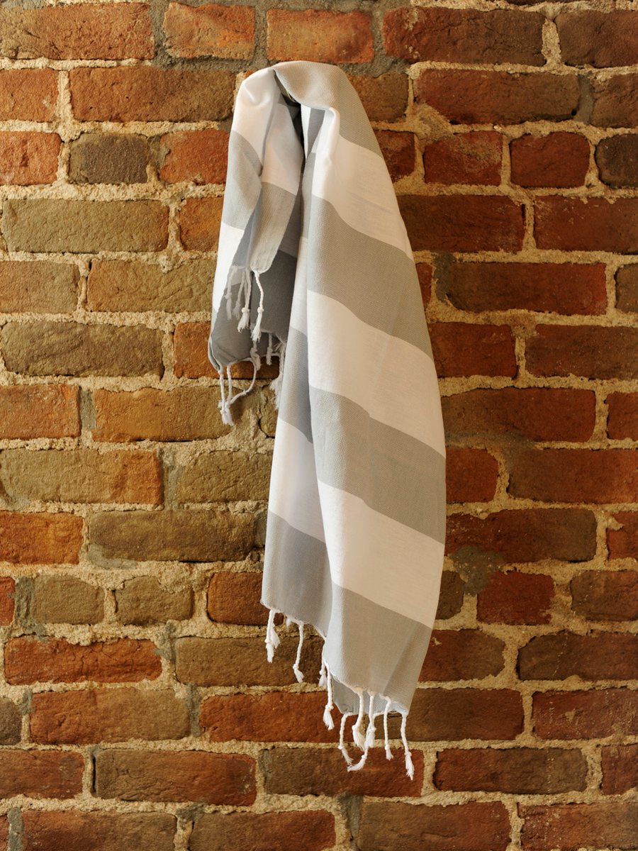 Image of Turkish Hand Towel Set, Coastal Weave  