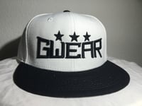 Image 2 of White 3Star Snapback