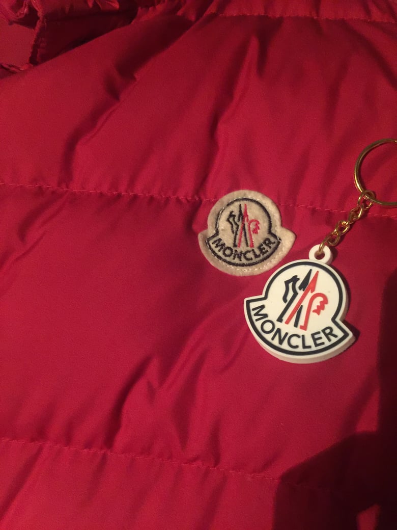 Image of   TWO MONCLER LUXURY KEYRINGS