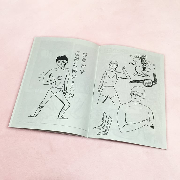 WHITE MEAT BABY FACE ZINE - by BUNNY BISSOUX Image 4