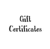 Gift Certificate